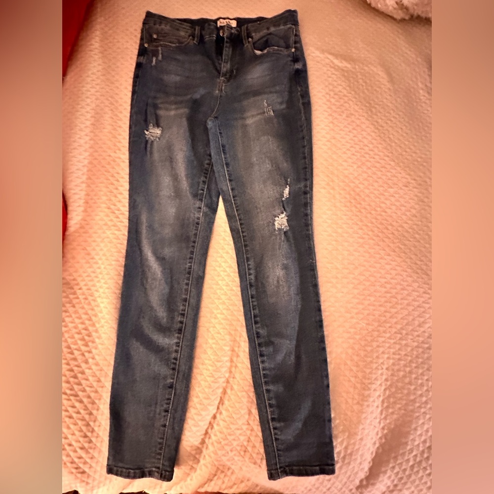 Nicole miller New York jeans SOHO high rise ankle skinny